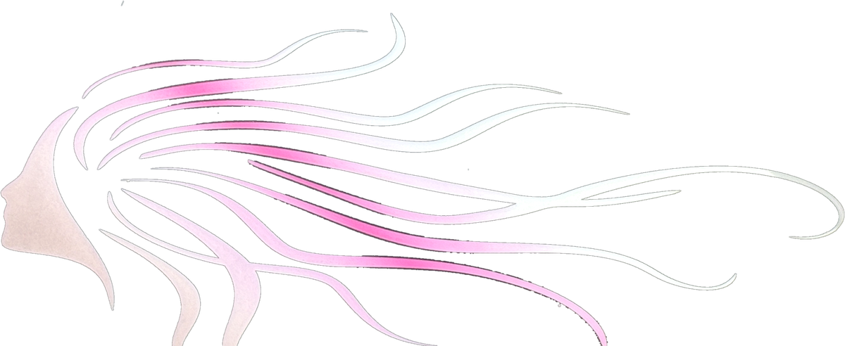 KLASS — fliegende Haare Logo
